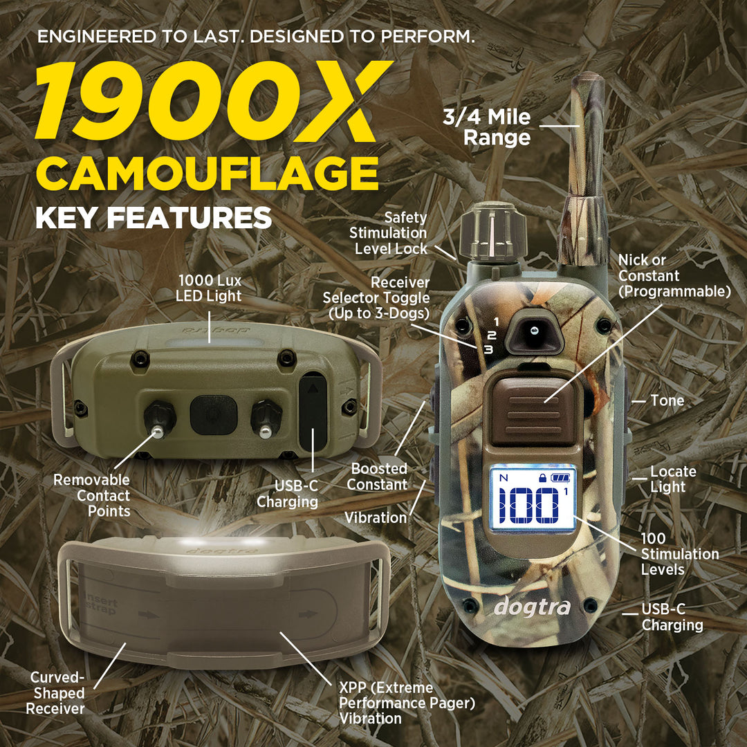 1900X CAMOUFLAGE 1-DOG UNIT