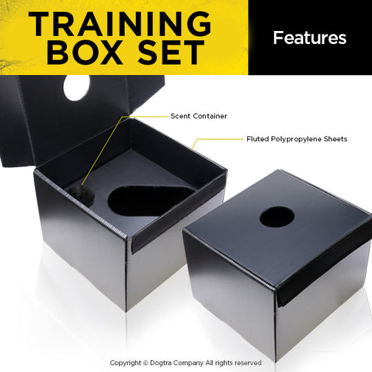 Training Combination Box 3 TRAINING BOXES + 3 SCENT CANS – MyDogtra.com