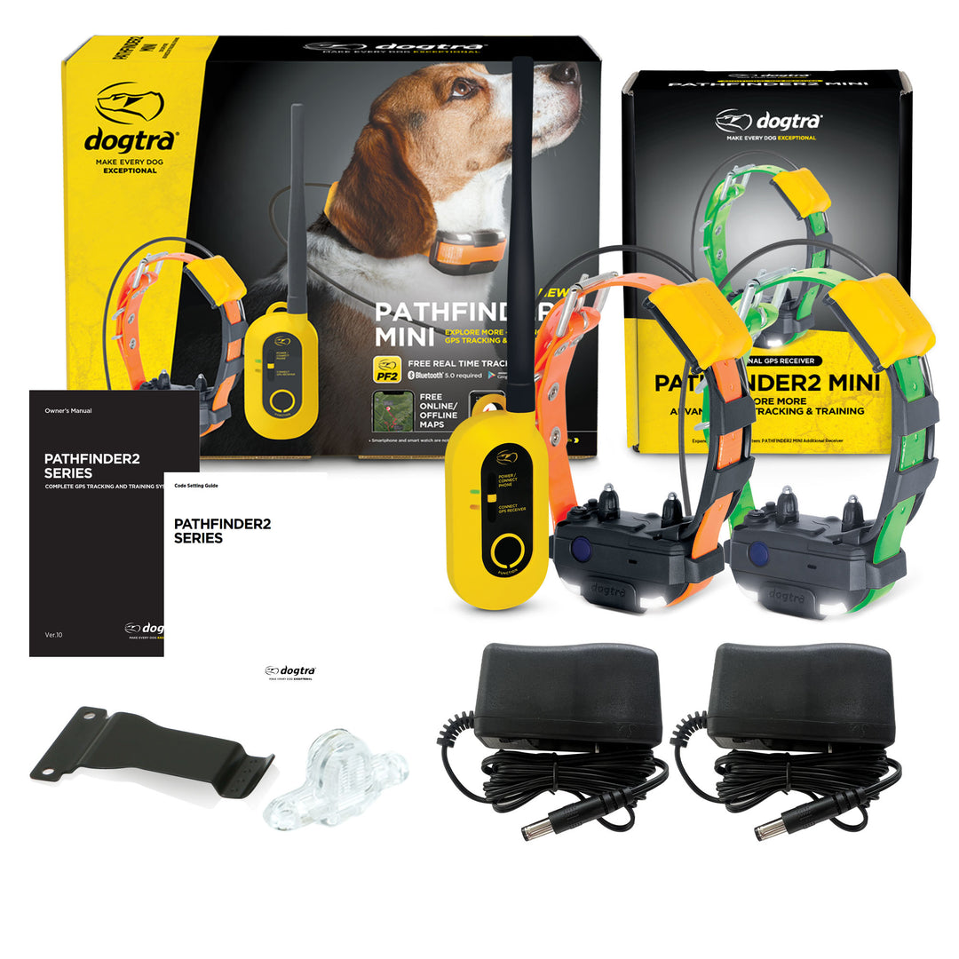 PATHFINDER2 MINI GPS E-COLLAR + ADDITIONAL PF2 MINI GPS E-COLLAR