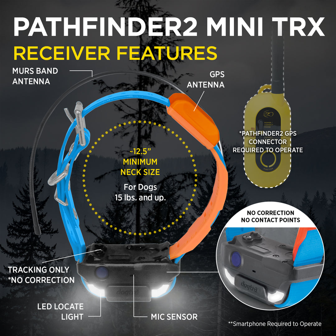 PATHFINDER2 MINI TRX ADDITIONAL RECEIVER - BLUE