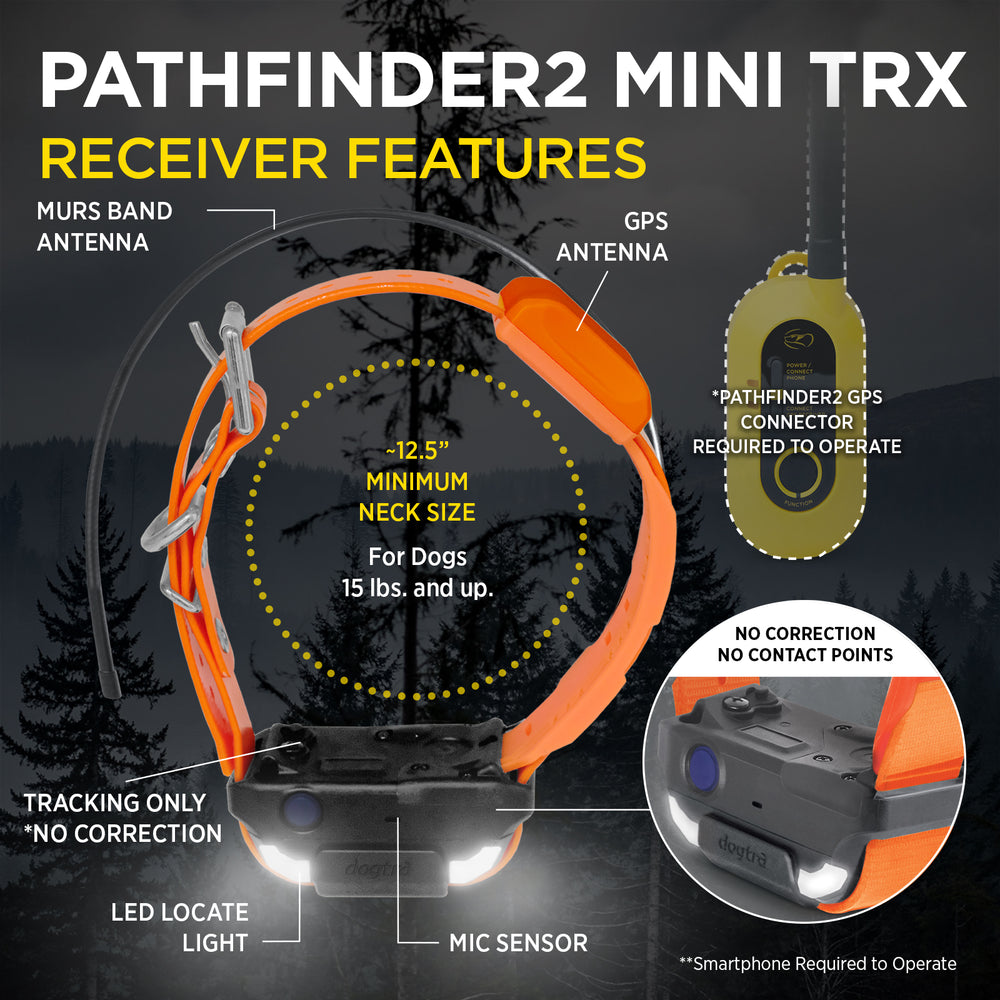 PATHFINDER2 MINI TRX ADDITIONAL RECEIVER - ORANGE